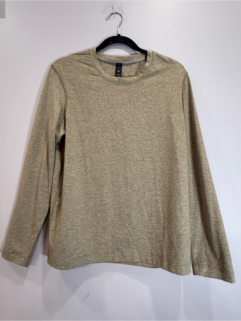 lululemon athletica Men's Crewneck Sweater in Heather Olive